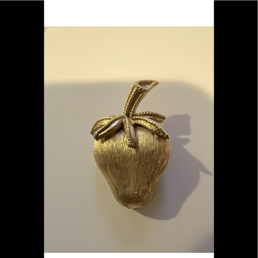 Trifari Vintage Strawberry Brooch/Pin